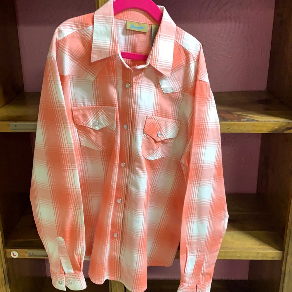 Girls Wrangler button up